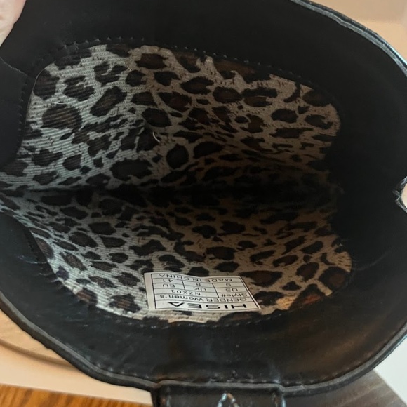 HISEA Black Western Cowboy Boots – Women’s Size 9 - Picture 8 of 8